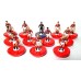 Subbuteo Andrew Table Soccer Milan with Stars edition on Classic Hasbro bases